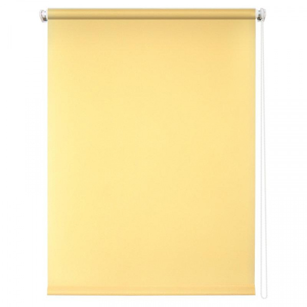 Рулонная штора Плайн светло-желтый 040х175 /7508