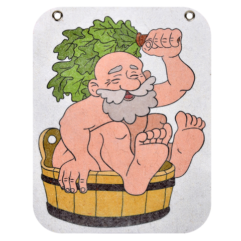 Войлочное панно "Дед" /41209