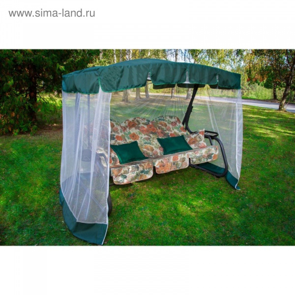 Качели садовые "Турин Премиум" зеленые 2655718