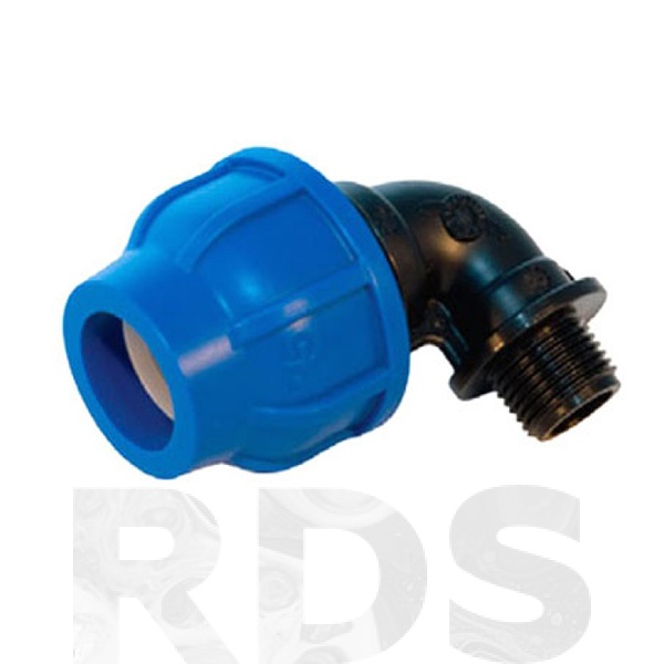 Отвод КП 32х3/4" НР