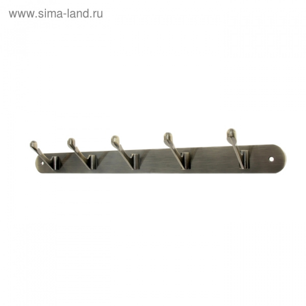 Вешалка 5-ти местная (арт.309), цвет бронза/857075