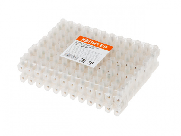 Зажим винтовой ЗВИ-20А (2,5-6 мм2) 12 пар ПЭ (JP7207-02)