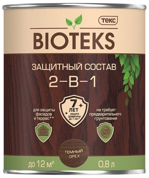 Антисептик Биотекс Классик Универсал Темный орех 0,8л