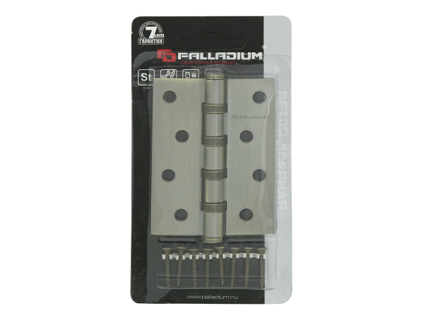 Петля дверная универсальная Palladium N 4BB-100 (3mm) AB/110118