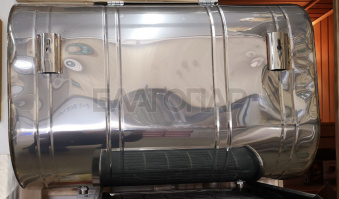 Бак для регистра 80л SilverJump горизонтальный нержавеющая сталь AISI201