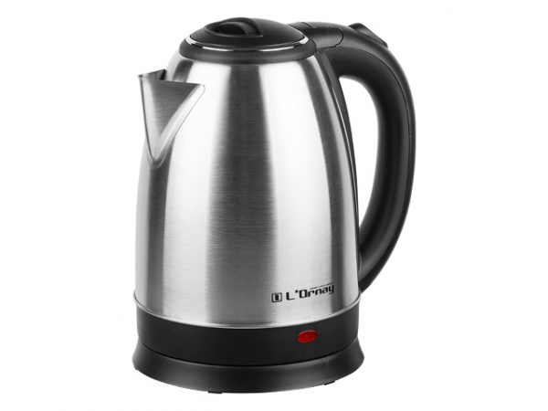 Чайник электрический LA-4612 L'ORNAY (1500 Вт; 1,6 л; нерж.сталь) (L`Ornay)