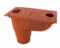 Трап уличный Ecoteck (терракот)