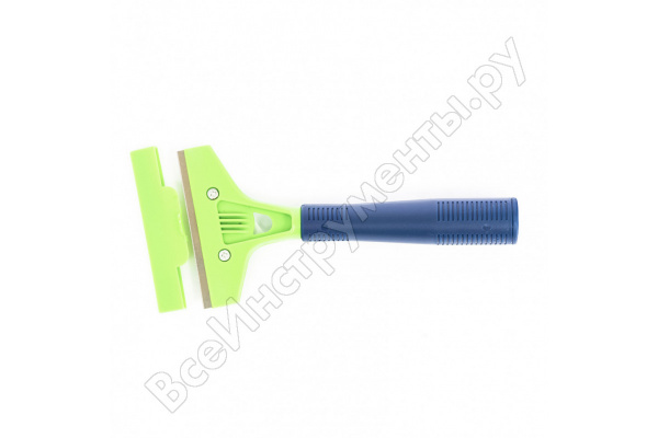 Скребок, лезвие 100 мм, пластиковая ручка, 200 мм  для удаления монтажн.пены, лако-крас. изд. 79529