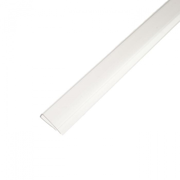 Профиль торцевой П-образный для поликарбоната, 4мм х 2.1м, прозрачный /5351078