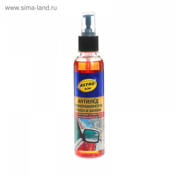 Размораживатель стекол и замков АСТРОХИМ Анти-лед 250мл   2585049