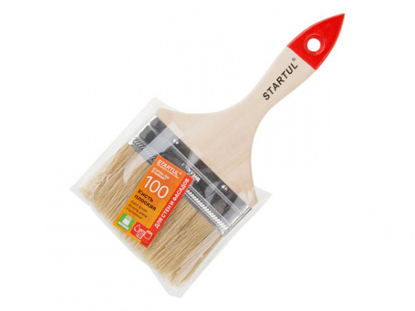 Кисть плоская 4"-100мм STARTUL STANDART+/ST0100-100