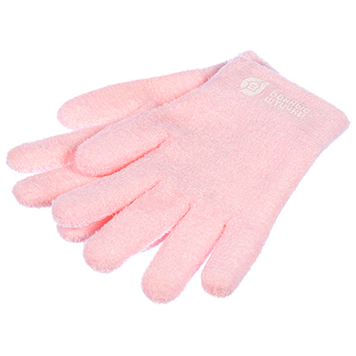 Перчатки увлажняющие велюровые с гелем в ассортименте (лаванда, алоэ вера)/40212