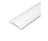 Наличник с кабель каналом 70мм 2.2м " ИДЕАЛ" Белый