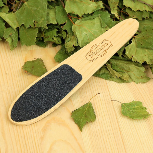 Пилка банная для ног "Добропаровъ" абразивная /2998487