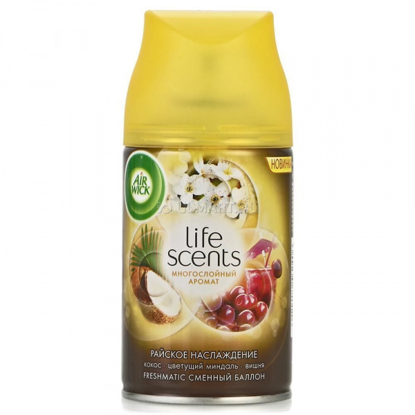 Освежитель воздуха ARW запаска 250мл Райское наслаждение