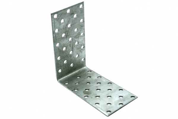 Крепёжный угол оцинкованный 50х50х100х2,0 KUR 50x100