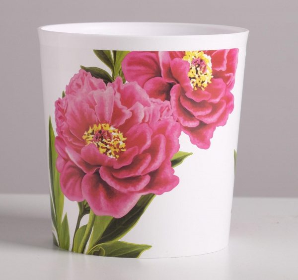 Кашпо «Пионы», 1,6 л/ 1345296