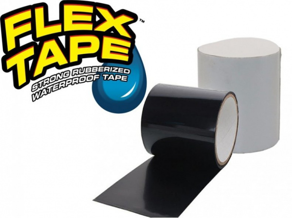 Лента Flex Tape водонепроницаемая 4" черная
