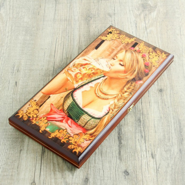 Нарды-Шашки "Я люблю пиво!" 3827096