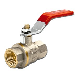 Кран латунь шаровый Bolarm ДУ-20 ручка рычаг (БАЗ)  426750