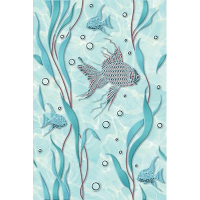 Декор Agua 20х30 C-AQ2K041 голубой