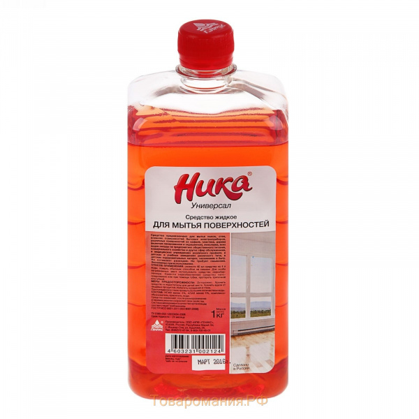 Средство жидкое НИКА для мытья поверхностей Универсал 1кг