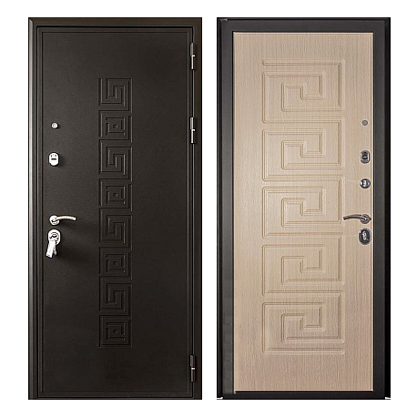 Дверь ТИТАН-2050/860/ R Венге антик медь исп. №7