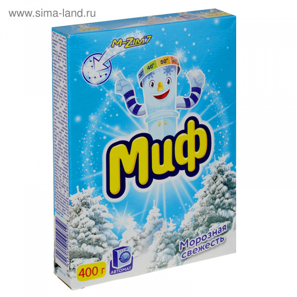 Стиральный порошок МИФ автомат 400гр. Морозная свежесть *22