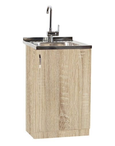 Тумба 500х500 дуб сонома левая