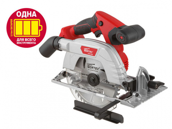 Циркулярная пила аккум. WORTEX CCS 1819 в кор. ALL1 (18.0 В, БЕЗ АККУМУЛЯТОРА И ЗУ)