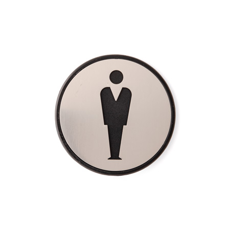 Табличка SP-01-INOX (МУЖ)