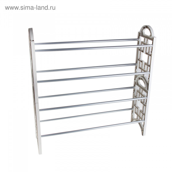 Полка для обуви 4 яруса белы 138908