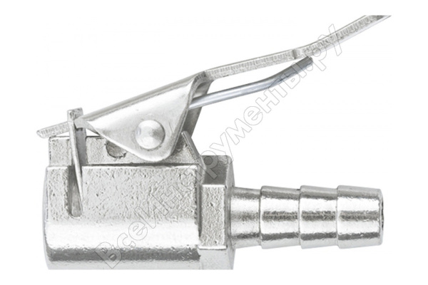 Муфта быстросъемная для колесного ниппеля со штуцером "елка" под шланг 8мм 2шт./57063