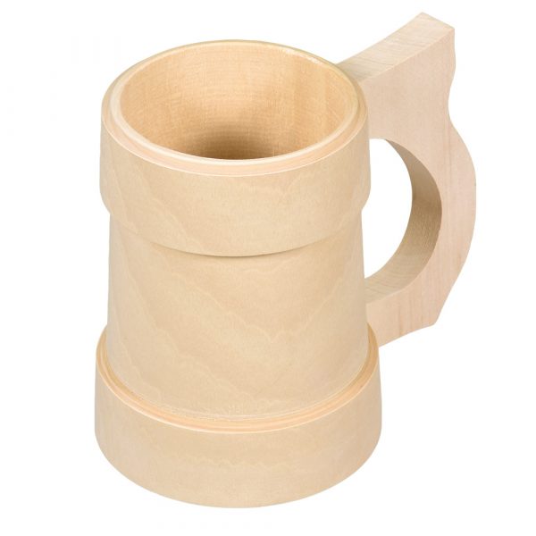 Кружка точёная 0,5л. "БШ" (30039) (Л)