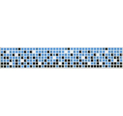 Бордюр STILE мозаика синяя
