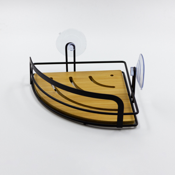 УГЛОВАЯ ПОЛКА 1-ЯРУСНАЯ, БАМБУК	