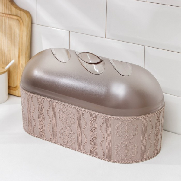 Хлебница "Меланж", цвет бежевый/2947619