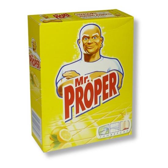 Мистер Пропер порошок 400гр. Лимон 