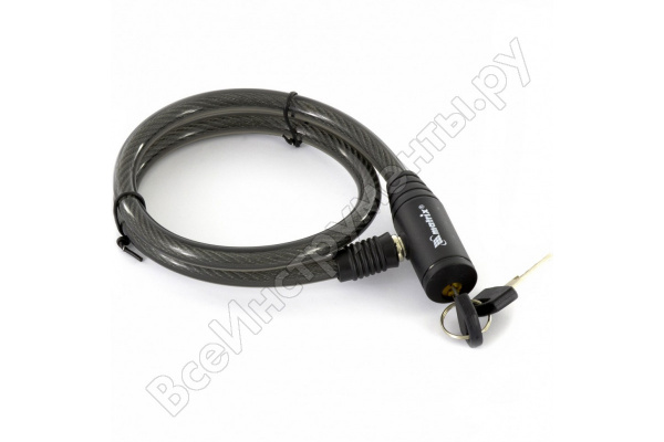 Замок тросовый универсальный, 10 * 650 мм/91814