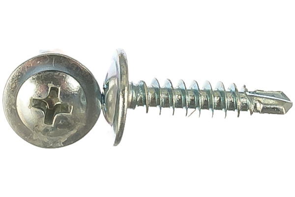 Саморез 4,2х25 оцинкованный пресс-шайба (сверло)