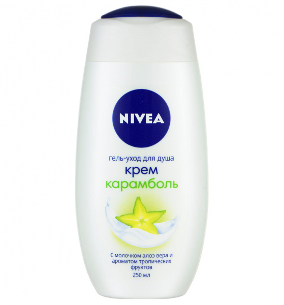 Гель для душа НИВЕЯ 250мл Карамболь 80853