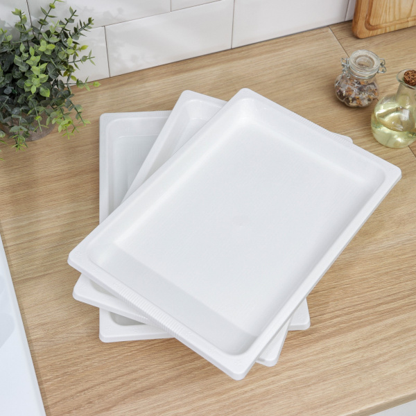 Набор подносов для заморозки пельменей, 25×35,5×3 см, 3 шт, цвет МИКС /1309634