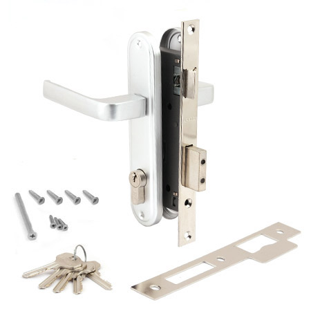 Замок врезной 1226/60-СR (межосевой 70мм)  106009