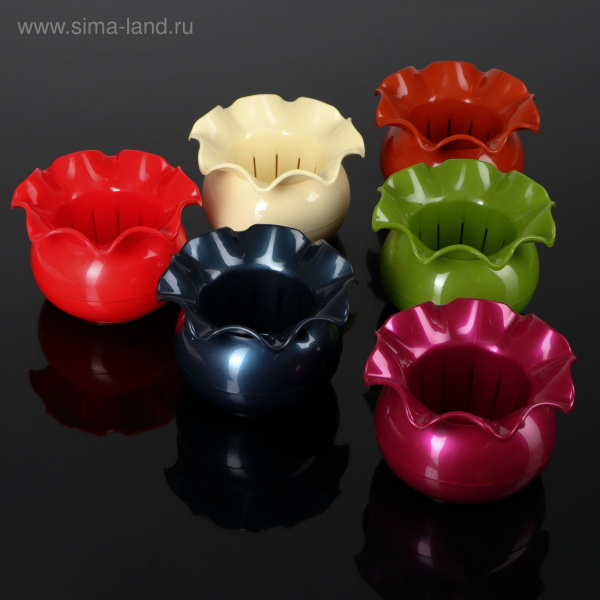 Горшок "Аленький цветочек" ПИ-20ТХ МИКС 1231467