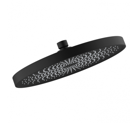 Душевая насадка верхняя круглая, черная, SpaHome, IDDIS SPA26BPi64