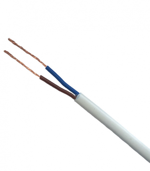 Провод ШВВП 2х0,5 белый