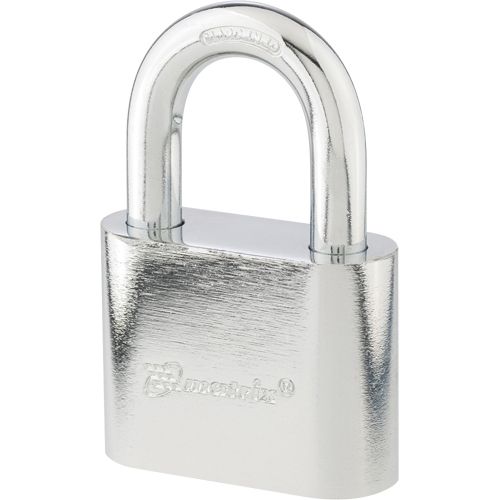 Замок навесной, хромированное покрытие 70 мм/91803