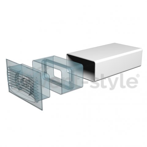 Воздуховод плоский 612ВП (0,5м)