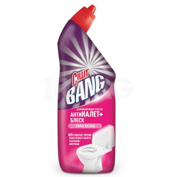 Средство чистящее для туалета Cillit Bang АнтиНалет + Блеск Сила Весны (750 мл)