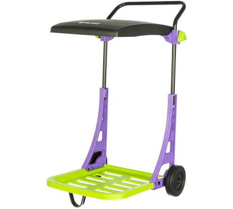 Тележка под мусорные пакеты с крышкой, 1 пакет в комплекте Palisad/68933